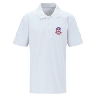 St Paul's Primary White Polo Shirt